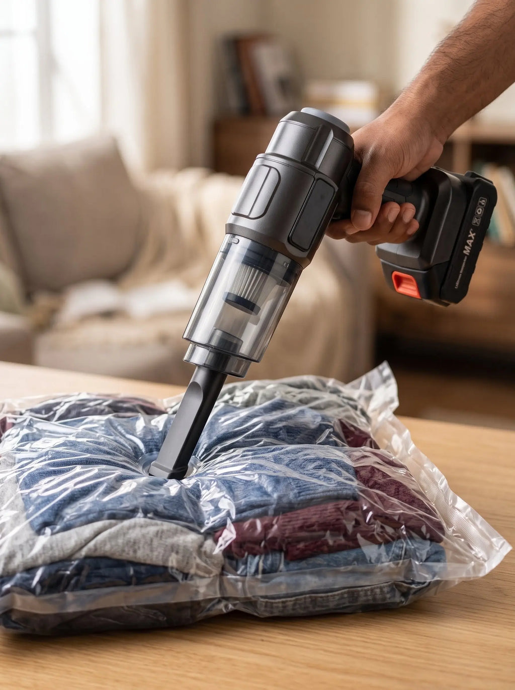 Maxtop MP-251 Cordless Handheld Vacuum Cleaner for Car and Home with Attachments